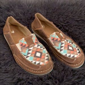 Size 7 ariat slip ons